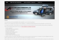 Ace Car Conversions, Vehicle Motability Adaptations in Kent.