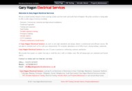 Gary Hagon Electrical Services, Kent.